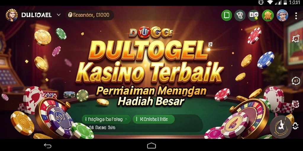Pengguna menikmati gameplay seru di DULTOGEL dengan fitur menarik.