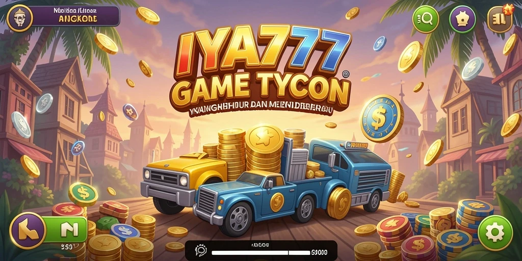 Tampilan gameplay IYA777 yang menunjukkan keseruan membangun bisnis.