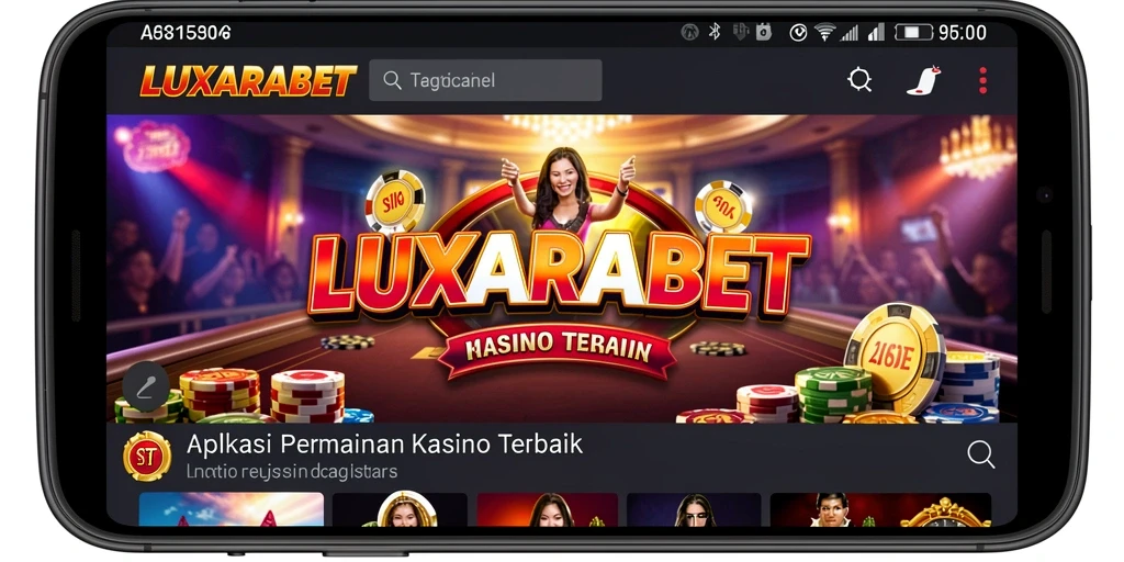 Tampilan permainan Kasino di LUXARABET yang menarik dan interaktif.