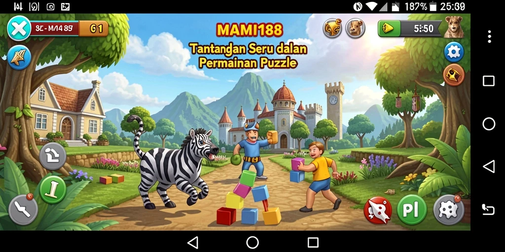 Tampilan gameplay MAMI188 yang menantang dan seru.