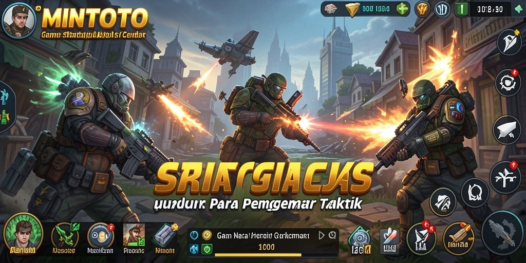 Tampilan gameplay MINTOTO yang memukau dan penuh strategi.