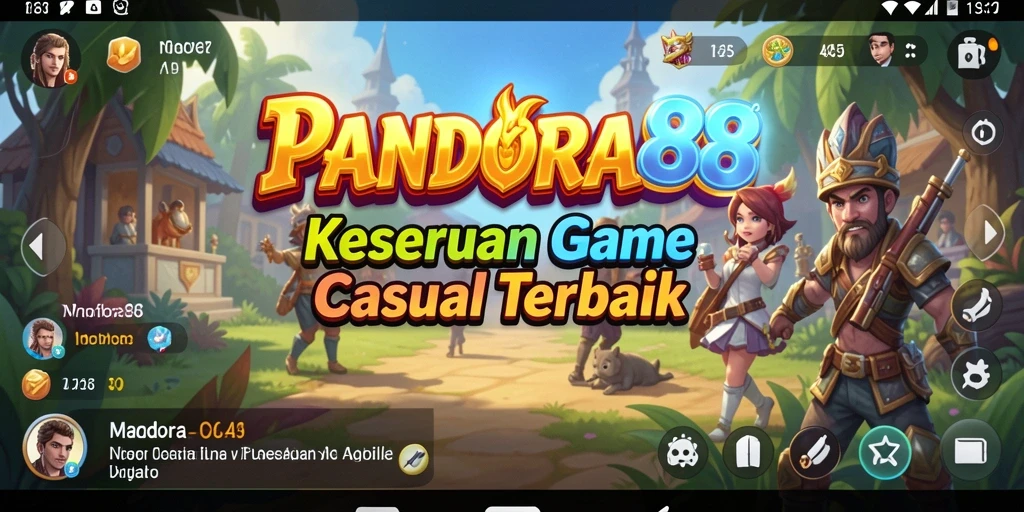 Screenshot PANDORA88 yang menampilkan keseruan gameplay Casual.