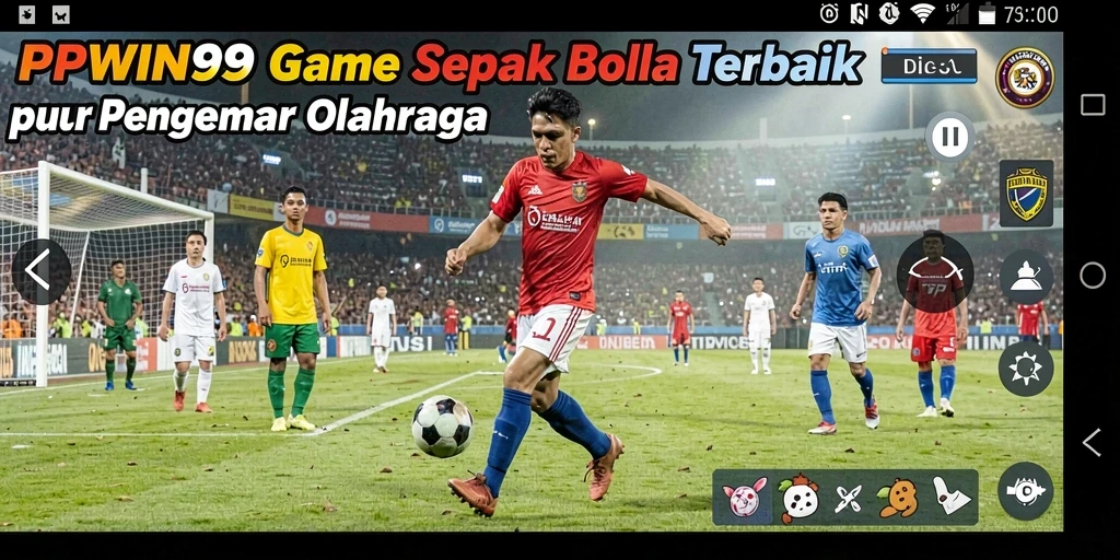 Tampilkan gameplay PPWIN99 yang seru dan menegangkan dalam pertandingan sepak bola.