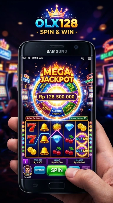 Pengguna sedang menjelajahi berbagai aplikasi di olx128 dengan nyaman.